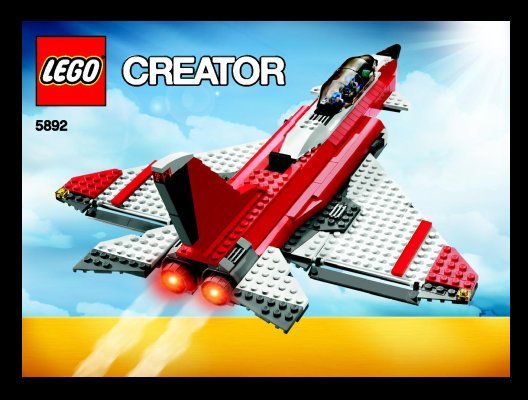 Istruzioni per la Costruzione - LEGO - 5892 - Sonic Boom: Page 1