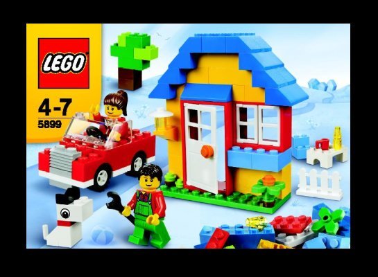 Istruzioni per la Costruzione - LEGO - 5899 - LEGO® House Building Set: Page 1