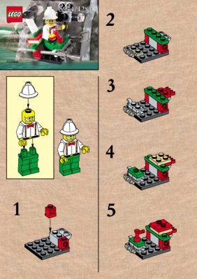 Istruzioni per la Costruzione - LEGO - 5904 - MICROCOPTER: Page 1