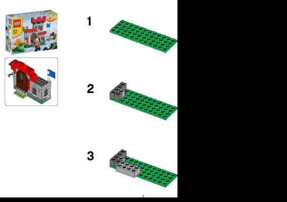 Istruzioni per la Costruzione - LEGO - 5929 - LEGO® Castle Building Set: Page 1