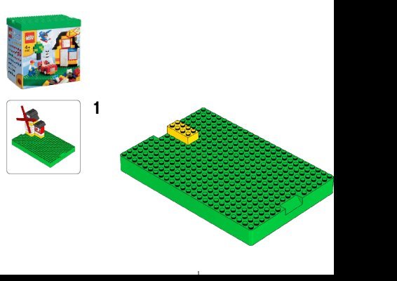 Istruzioni per la Costruzione - LEGO - 5932 - My First LEGO® Set: Page 1