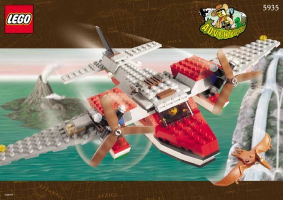 Istruzioni per la Costruzione - LEGO - 5935 - Island Hopper: Page 1