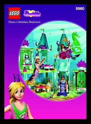 Istruzioni per la Costruzione - LEGO - 5960 - The Mermaid Castle: Page 1