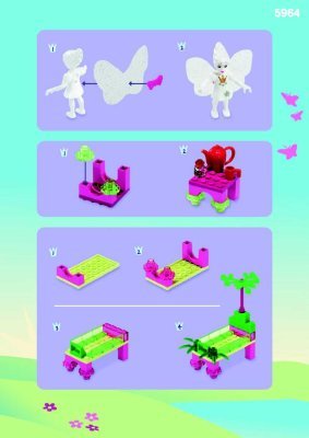 Istruzioni per la Costruzione - LEGO - 5964 - Thumbelina: Page 1