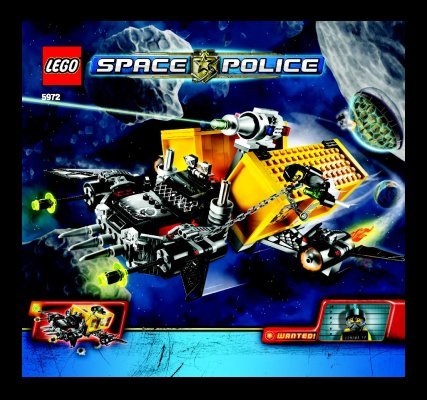 Istruzioni per la Costruzione - LEGO - 5972 - Space Truck Getaway: Page 1