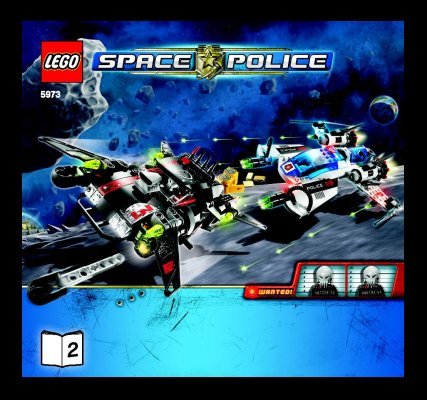 Istruzioni per la Costruzione - LEGO - 5973 - Hyperspeed Pursuit: Page 1