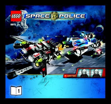 Istruzioni per la Costruzione - LEGO - 5973 - Hyperspeed Pursuit: Page 1