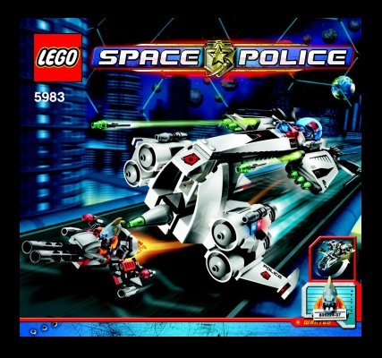 Istruzioni per la Costruzione - LEGO - 5983 - SP Undercover Cruiser: Page 1