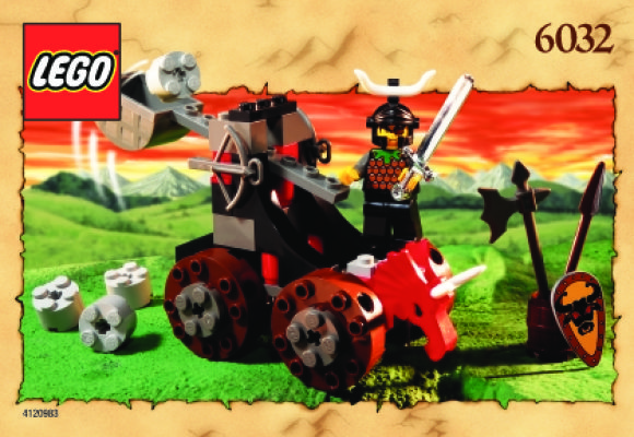 Istruzioni per la Costruzione - LEGO - 6032 - Catapult Crusher: Page 1