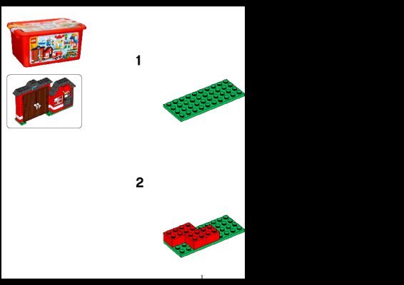 Istruzioni per la Costruzione - LEGO - 6053 - My First LEGO® town: Page 1