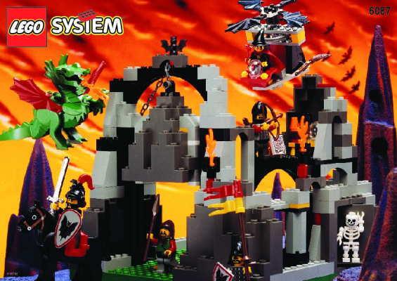 Istruzioni per la Costruzione - LEGO - 6087 - WITCH HIDEAWAY: Page 1