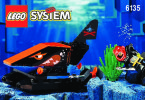 Istruzioni per la Costruzione - LEGO - 6135 - SMALL SHARK SUBMARINE: Page 1