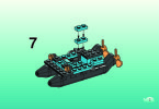 Istruzioni per la Costruzione - LEGO - 6135 - SMALL SHARK SUBMARINE: Page 7