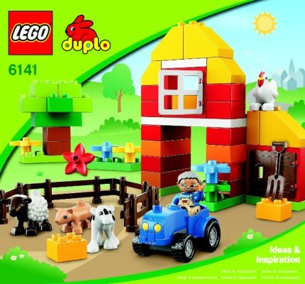 Istruzioni per la Costruzione - LEGO - 6141 - My First Farm: Page 1