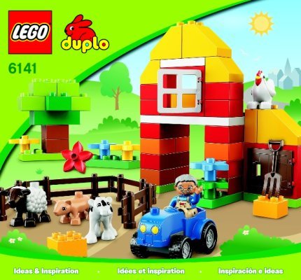 Istruzioni per la Costruzione - LEGO - 6141 - My First Farm: Page 1