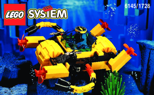 Istruzioni per la Costruzione - LEGO - 6145 - AQUA AMPHIBIAN CRAFT: Page 1