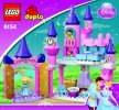 Istruzioni per la Costruzione - LEGO - DUPLO - 6154 - Castello di Cenerentola: Page 1