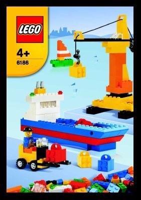 Istruzioni per la Costruzione - LEGO - 6186 - Build Your Own LEGO® Harbor: Page 1