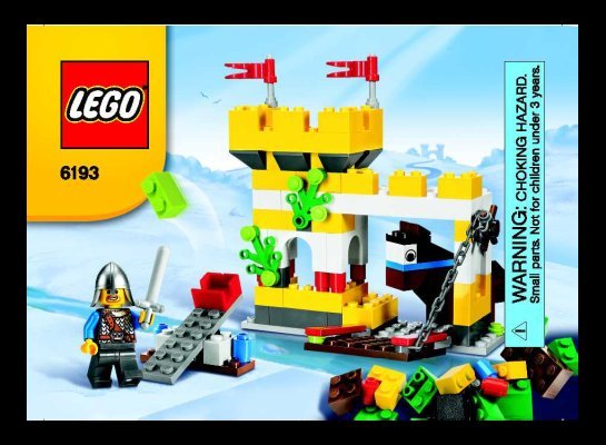 Istruzioni per la Costruzione - LEGO - 6193 - LEGO® Castle Building Set: Page 1