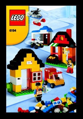 Istruzioni per la Costruzione - LEGO - 6194 - My LEGO® Town: Page 1