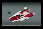 Istruzioni per la Costruzione - LEGO - 6207 - A-wing fighter™: Page 19