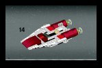 Istruzioni per la Costruzione - LEGO - 6207 - A-wing fighter™: Page 18