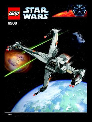 Istruzioni per la Costruzione - LEGO - 6208 - B-wing fighter™: Page 1