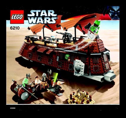 Istruzioni per la Costruzione - LEGO - 6210 - Jabba's Sail Barge™: Page 1