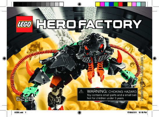 Istruzioni per la Costruzione - LEGO - 6228 - THORNRAXX: Page 1