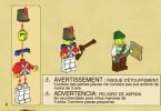 Istruzioni per la Costruzione - LEGO - 6239 - Cannon Battle: Page 2