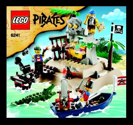 Istruzioni per la Costruzione - LEGO - 6241 - Loot Island: Page 1