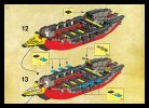 Istruzioni per la Costruzione - LEGO - 6290 - Pirate Battle Ship: Page 10