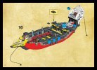 Istruzioni per la Costruzione - LEGO - 6290 - Pirate Battle Ship: Page 17