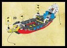 Istruzioni per la Costruzione - LEGO - 6290 - Pirate Battle Ship: Page 21