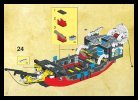 Istruzioni per la Costruzione - LEGO - 6290 - Pirate Battle Ship: Page 27