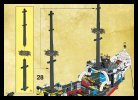 Istruzioni per la Costruzione - LEGO - 6290 - Pirate Battle Ship: Page 31