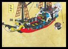 Istruzioni per la Costruzione - LEGO - 6290 - Pirate Battle Ship: Page 35