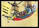 Istruzioni per la Costruzione - LEGO - 6290 - Pirate Battle Ship: Page 37