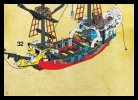 Istruzioni per la Costruzione - LEGO - 6290 - Pirate Battle Ship: Page 39