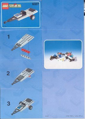 Istruzioni per la Costruzione - LEGO - 6327 - Team Turbo: Page 1