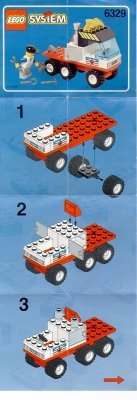 Istruzioni per la Costruzione - LEGO - 6329 - Truck Stop: Page 1