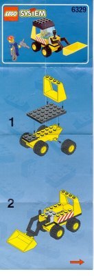 Istruzioni per la Costruzione - LEGO - 6329 - Truck Stop: Page 1