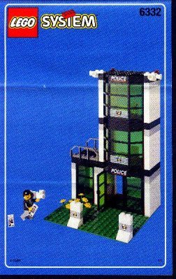 Istruzioni per la Costruzione - LEGO - 6332 - Police Headquarters: Page 1