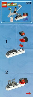 Istruzioni per la Costruzione - LEGO - 6424 - Truck Race: Page 1