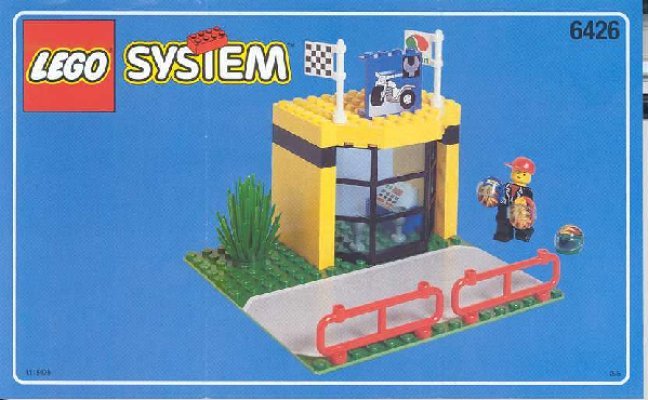 Istruzioni per la Costruzione - LEGO - 6426 - The Pit Stop: Page 1