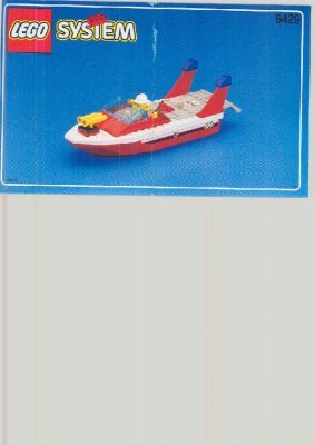 Istruzioni per la Costruzione - LEGO - 6429 - Fire-fighting boat: Page 1