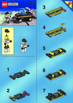 Istruzioni per la Costruzione - LEGO - 6431 - Res-Q Response 1: Page 1