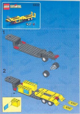 Istruzioni per la Costruzione - LEGO - 6432 - Formula 1 Transporter: Page 1