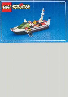 Istruzioni per la Costruzione - LEGO - 6433 - Police Harbour Patrol: Page 1