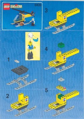 Istruzioni per la Costruzione - LEGO - 6435 - COAST GUARD: Page 1